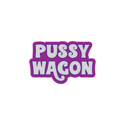 PUSSYWAGON Sticker